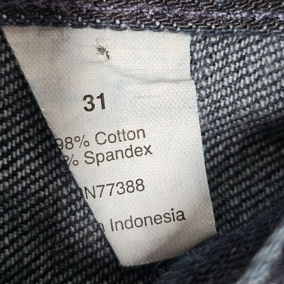 J.Crew‎ Women's Toothpick Stretch Jeans Size 31 Dark Blue Wash Denim - Picture 5 of 11